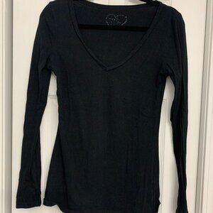 rue 21 black long sleeve shirt
